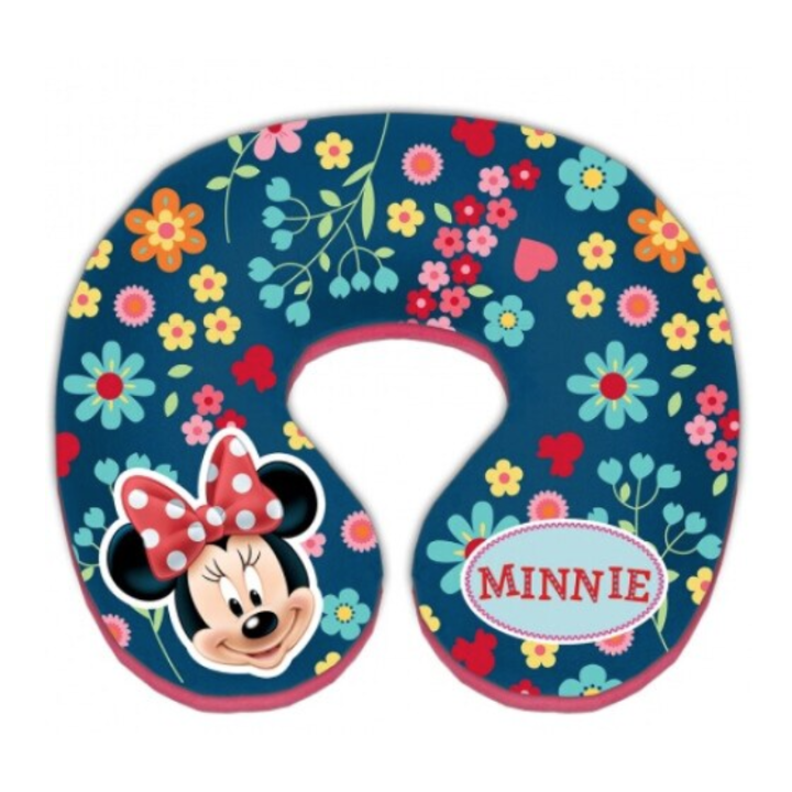 Perna suport pentru gat Minnie Mouse, roz