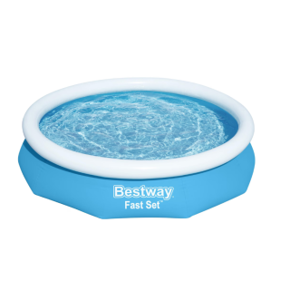 Pisicna gonflabila Bestway Fast Set 3.05m x 66 cm 3200 litri, albastru
