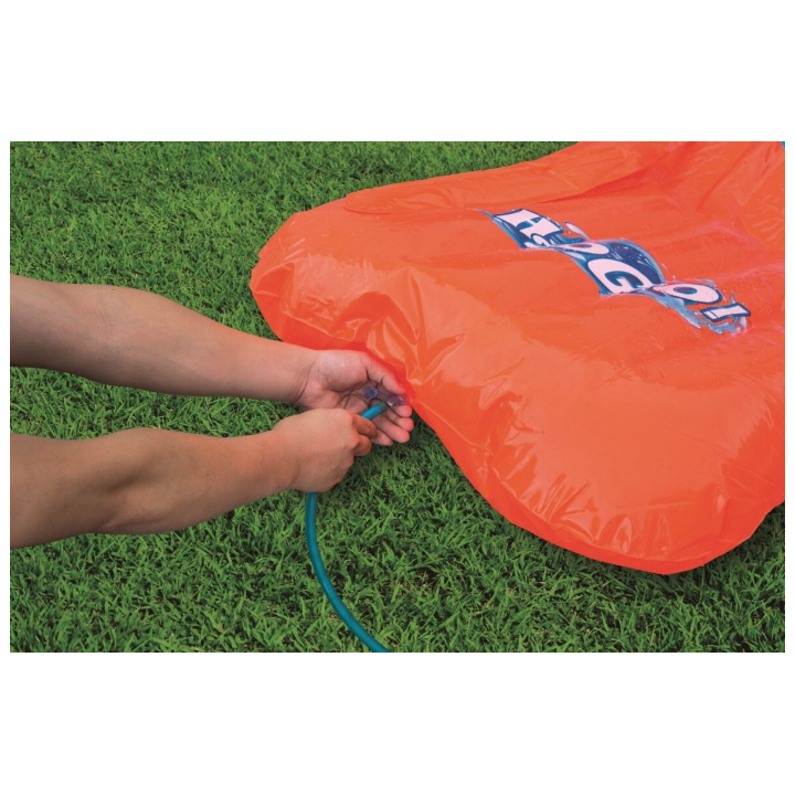 Tobogan Bestway de apa H2OGO 549 cm, portocaliu cu albastru