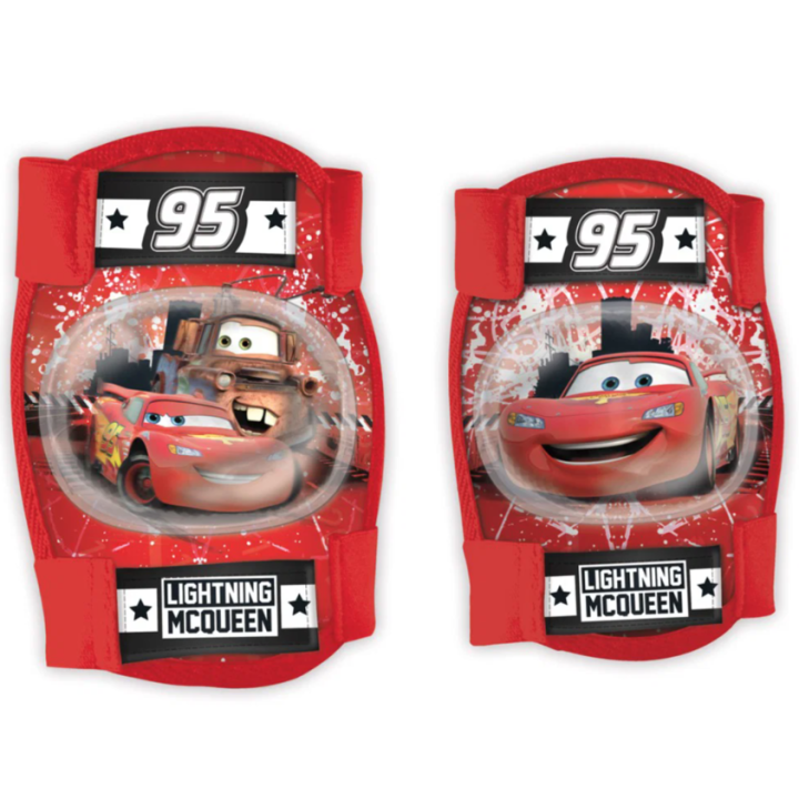 Protectie genunchi si coate copii Cars, rosu