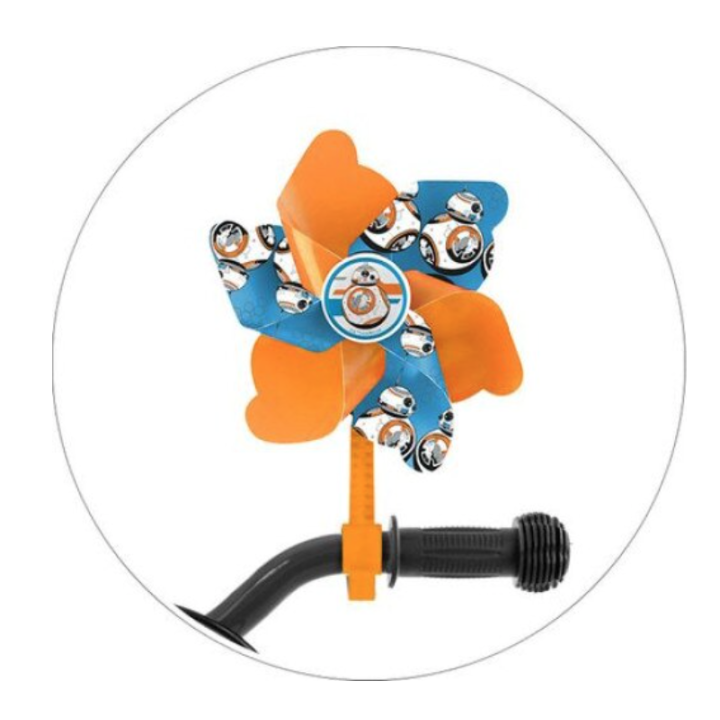 Morisca de vant Star Wars BB8, portocaliu