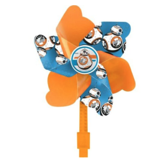 Morisca de vant Star Wars BB8, portocaliu