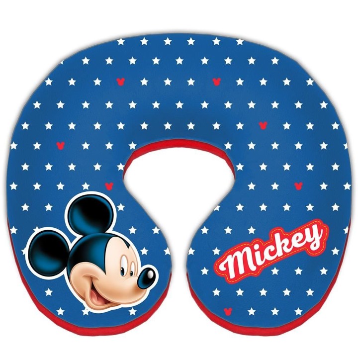 Perna suport pentru gat Mickie Mouse, albastru