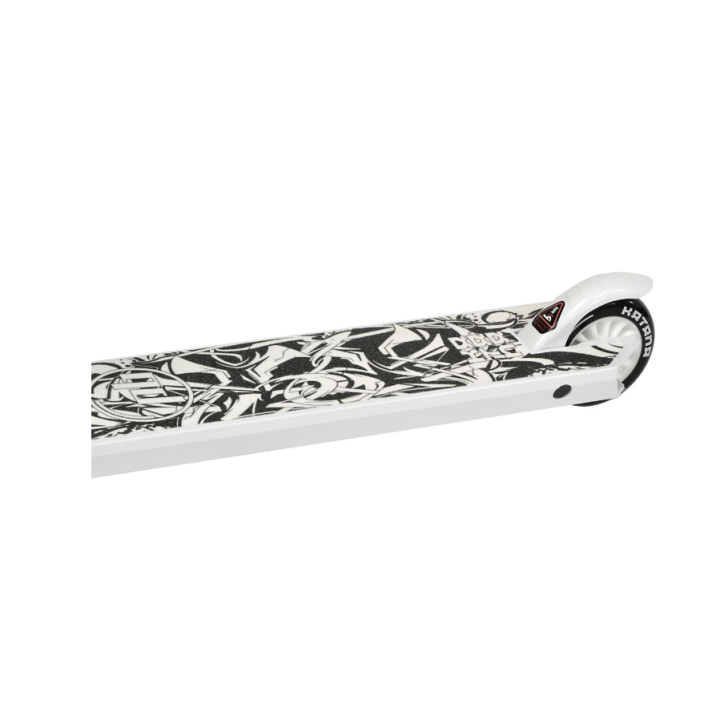Trotineta pentru sarituri PB Stunt Katana, alb cu negru
