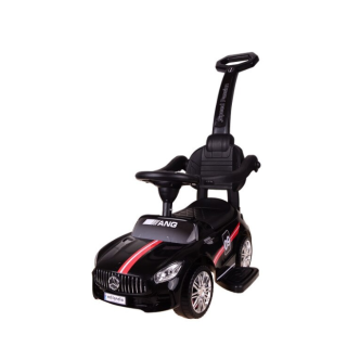 Masinuta premergator Ride On Mercedes cu maner parental, negru