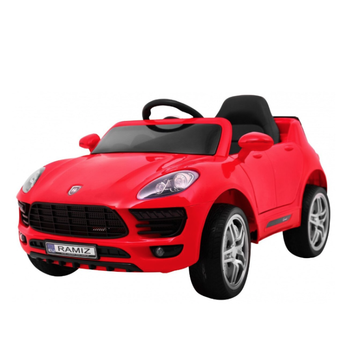Masinuta elecrica pentru copii Turbo-S cu telecomanda, rosu