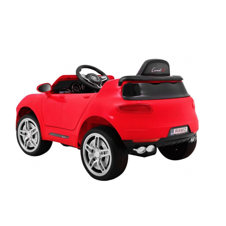 Masinuta elecrica pentru copii Turbo-S cu telecomanda, rosu