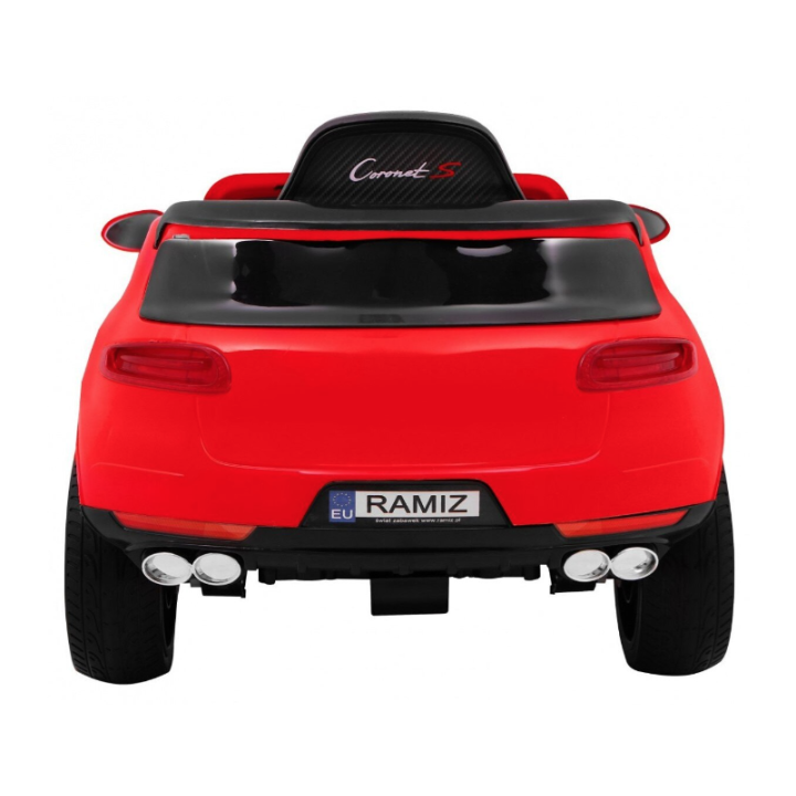 Masinuta elecrica pentru copii Turbo-S cu telecomanda, rosu