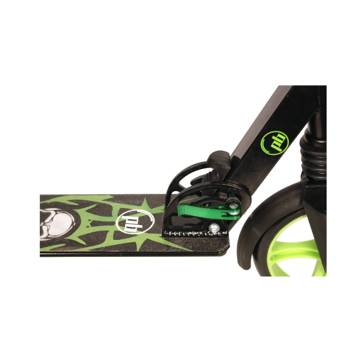 Trotineta PB Skull cu doua roti 200 mm, negru