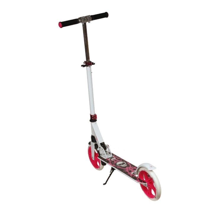 Trotineta PB Skull cu doua roti 200 mm, alb