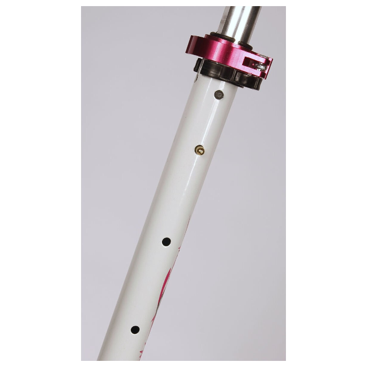 Trotineta PB Skull cu doua roti 200 mm, alb