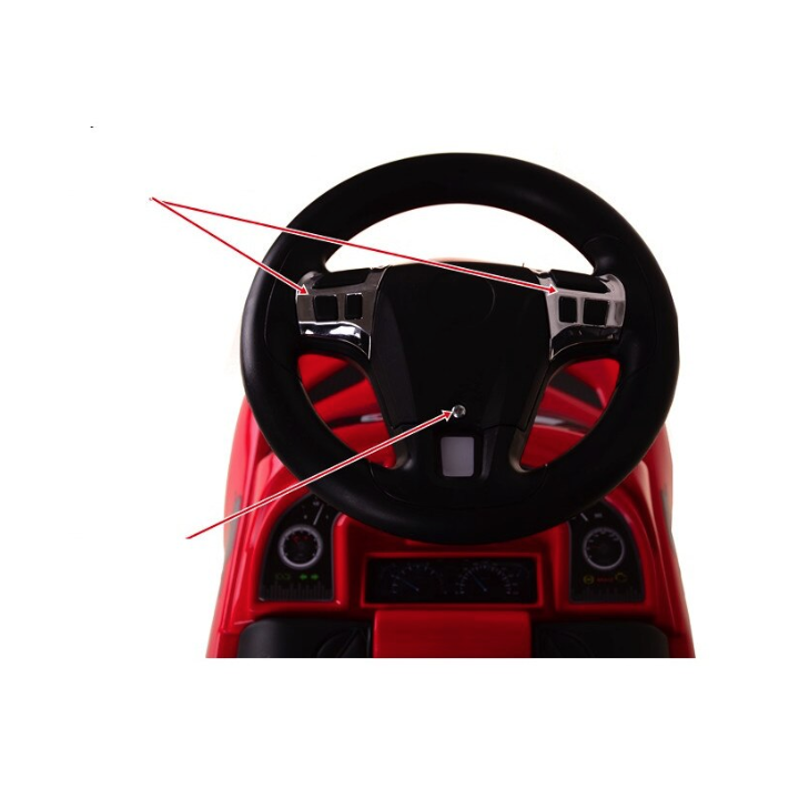 Masinuta premergator Ride On Mercedes-Benz rosu