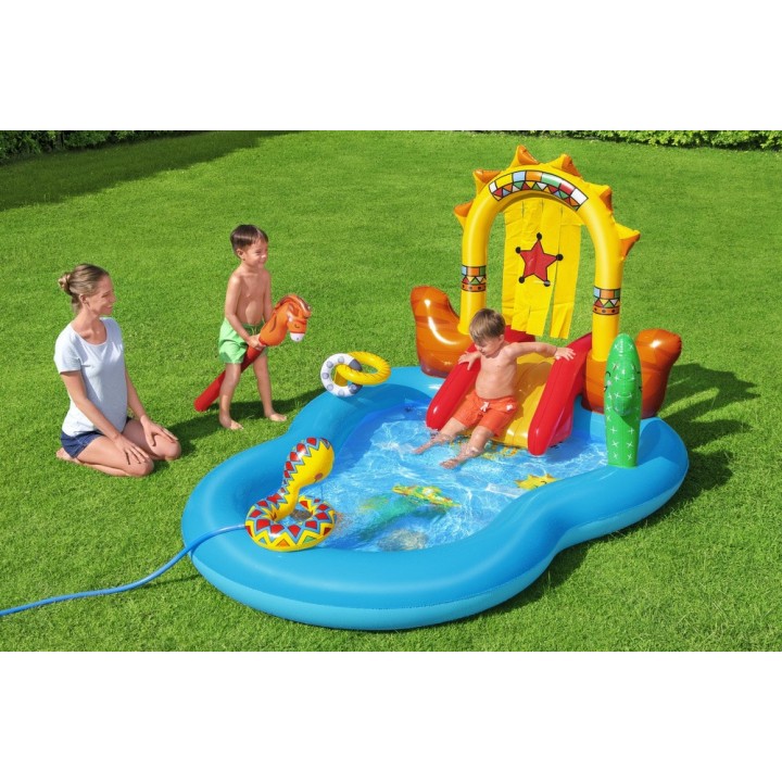 Piscina gonflabila Bestway Wild West Play Center 2.64m x 1.88m x 1.40m