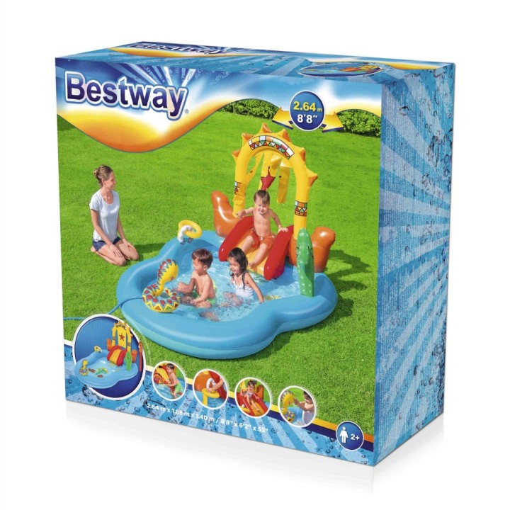 Piscina gonflabila Bestway Wild West Play Center 2.64m x 1.88m x 1.40m