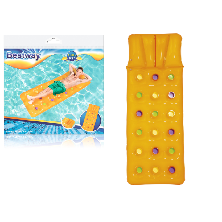 Saltea gonflabila Bestway 188 x 71 cm, galben