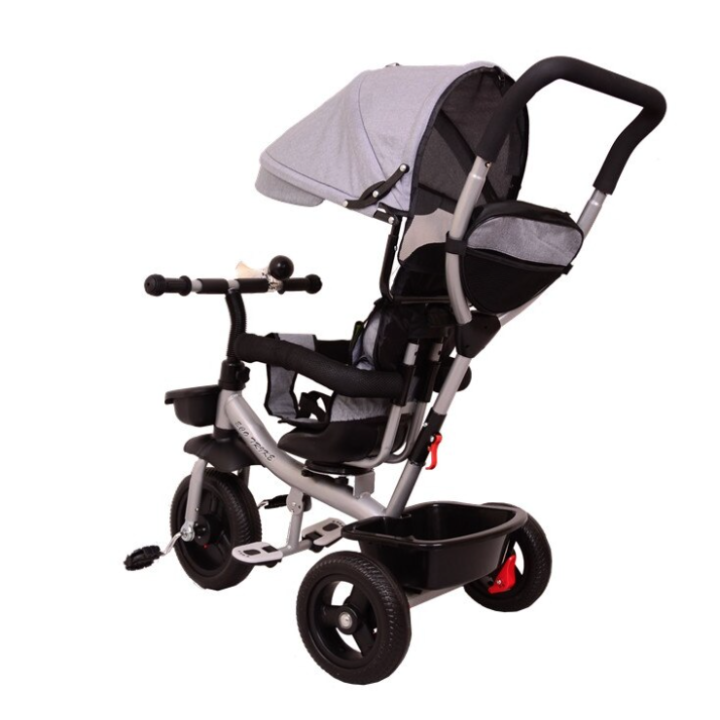 Tricicleta pentru copii Eco Trike, gri