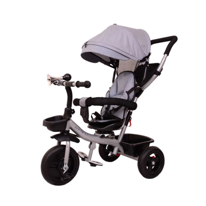 Tricicleta pentru copii Eco Trike, gri
