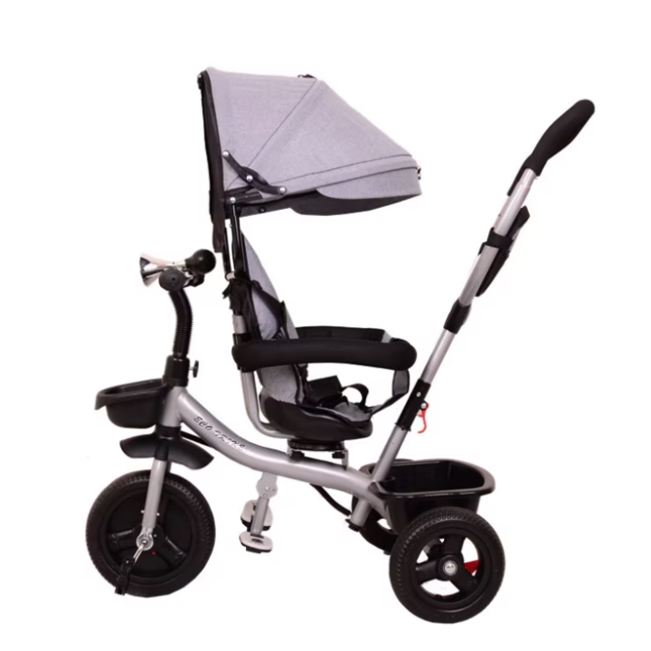 Tricicleta pentru copii Eco Trike, gri