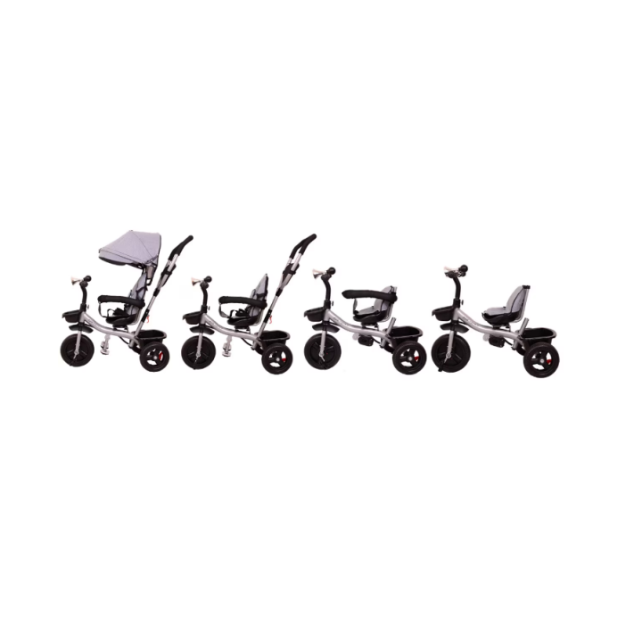 Tricicleta pentru copii Eco Trike, gri