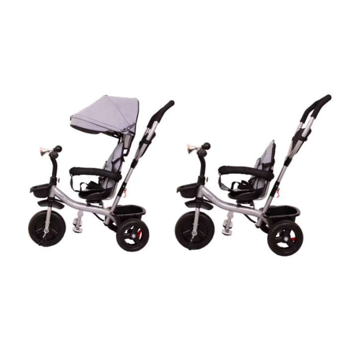 Tricicleta pentru copii Eco Trike, gri