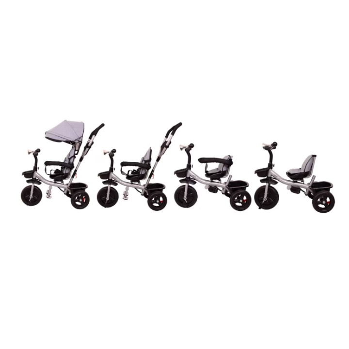 Tricicleta pentru copii Eco Trike, gri