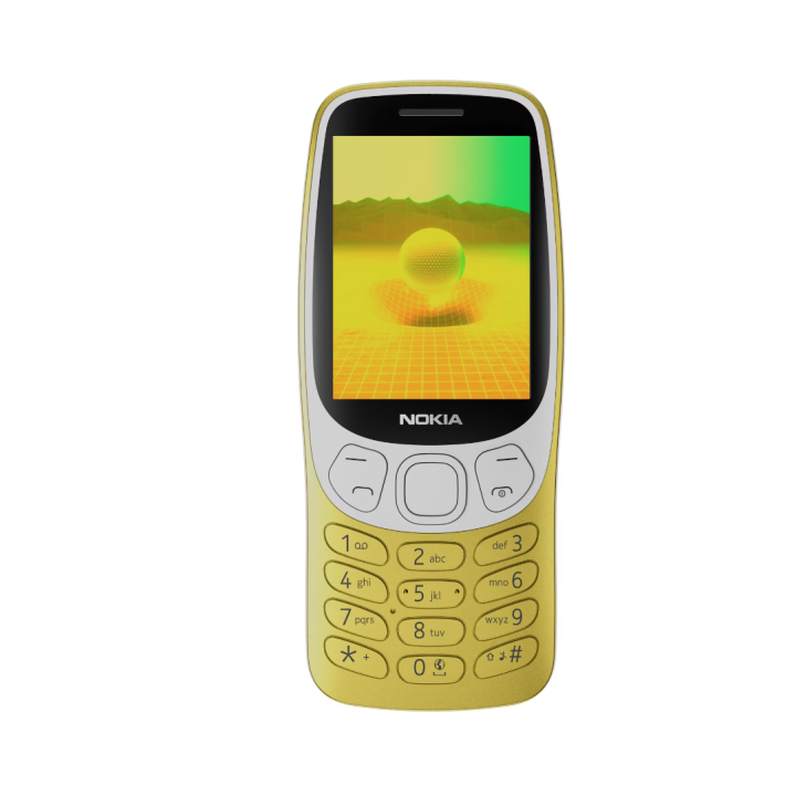 Telefon mobil Nokia 3210 (2024), Dual SIM, 4G, Gold