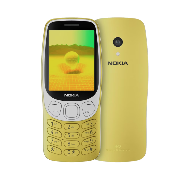 Telefon mobil Nokia 3210 (2024), Dual SIM, 4G, Gold