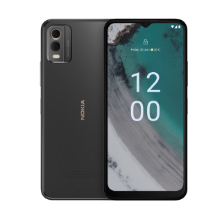 Telefon mobil Nokia C32, Dual SIM, 64GB, 3GB RAM, Charcoal