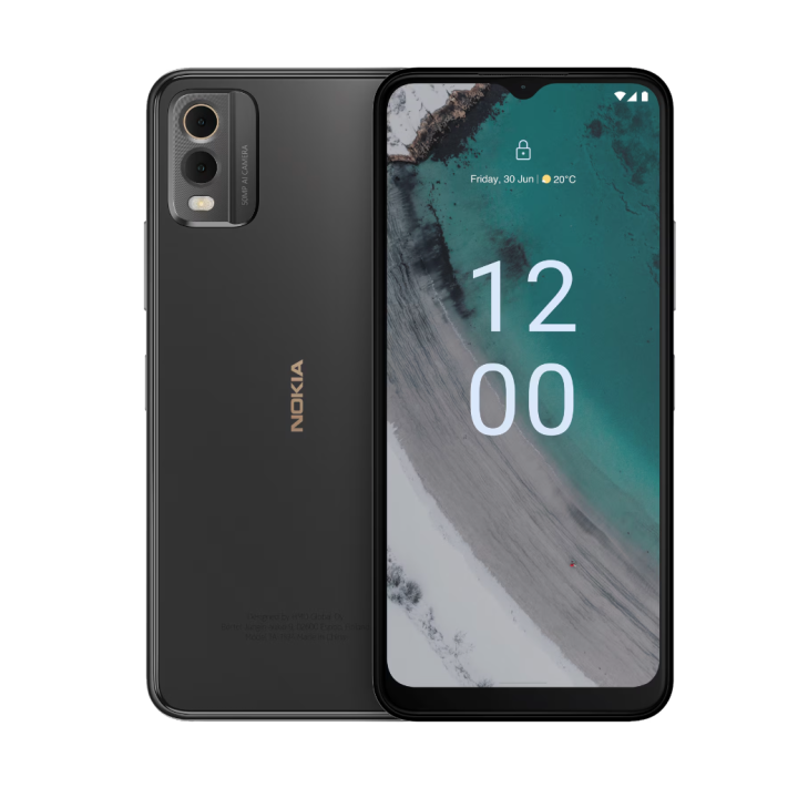 Telefon mobil Nokia C32, Dual SIM, 64GB, 3GB RAM, Charcoal