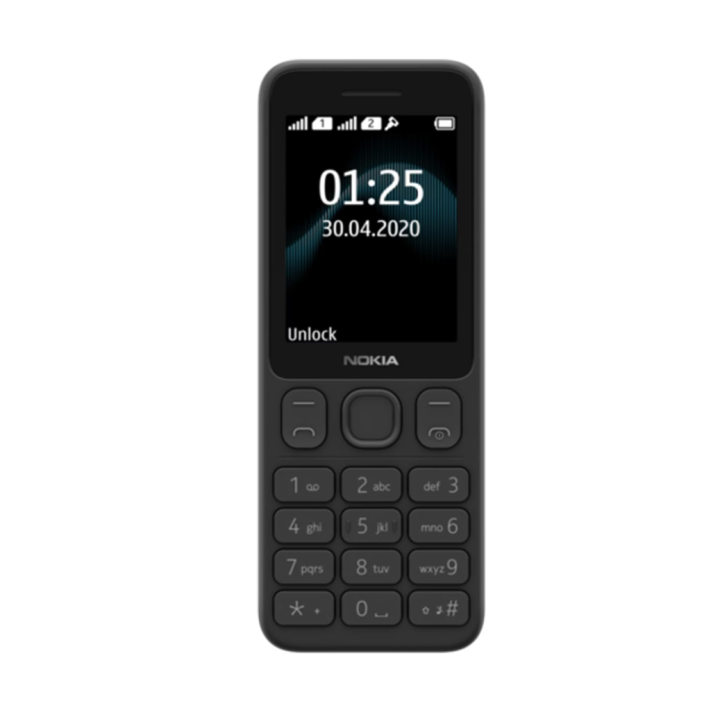 Telefon mobil Nokia 125, Dual SIM, Black
