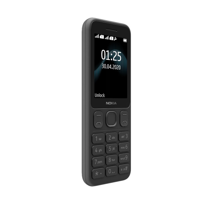 Telefon mobil Nokia 125, Dual SIM, Black
