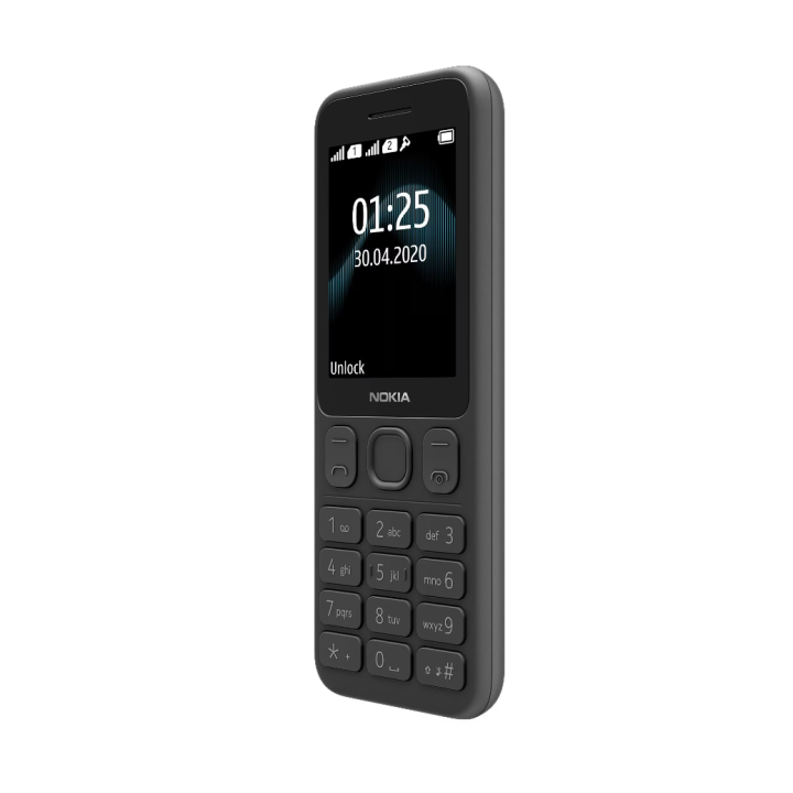 Telefon mobil Nokia 125, Dual SIM, Black