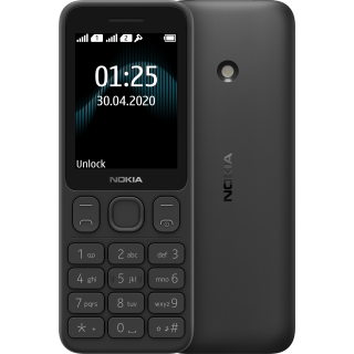 Telefon mobil Nokia 125, Dual SIM, Black