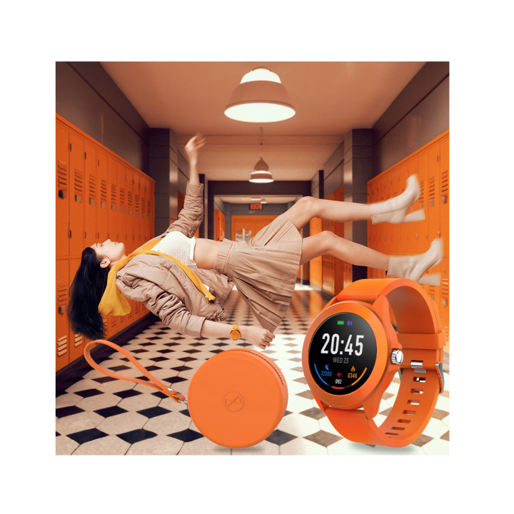 Smartwatch Forever Colorum CW-300, Portocaliu