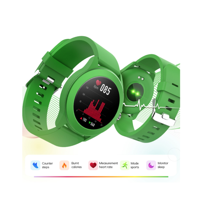 Smartwatch Forever Colorum  CW-300, Verde