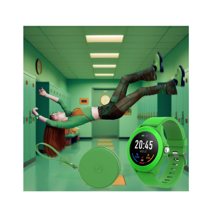 Smartwatch Forever Colorum  CW-300, Verde