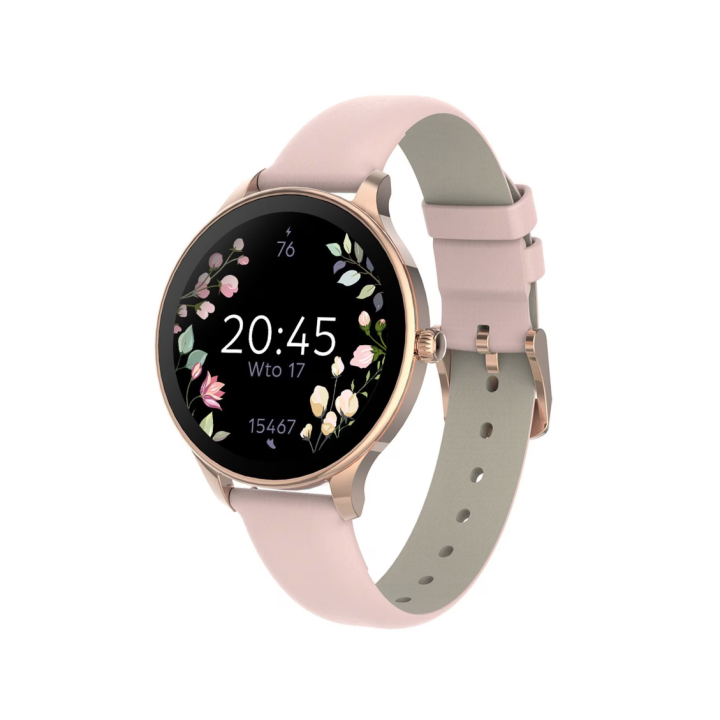 Smartwatch Forever SB-306 Velore cu bratara Verona Rosegold