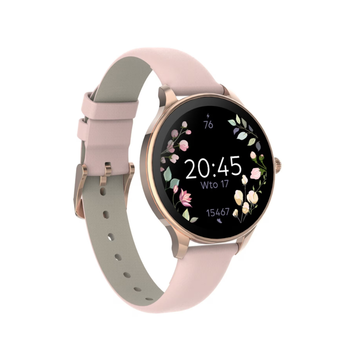 Smartwatch Forever SB-306 Velore cu bratara Verona Rosegold