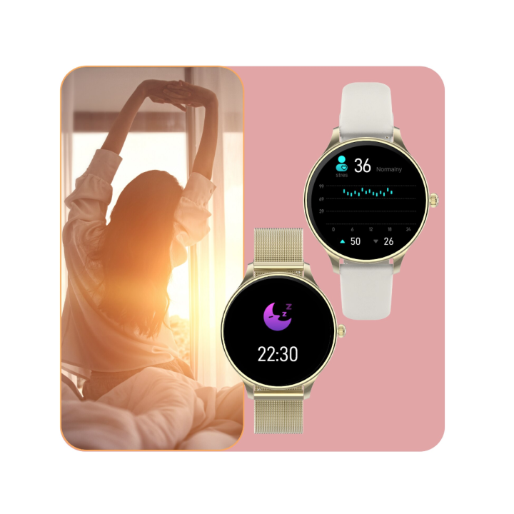 Smartwatch Forever Velora SB-306 Gold