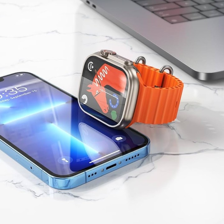 Smartwatch HOCO Y12 Ultra Titanium Gold